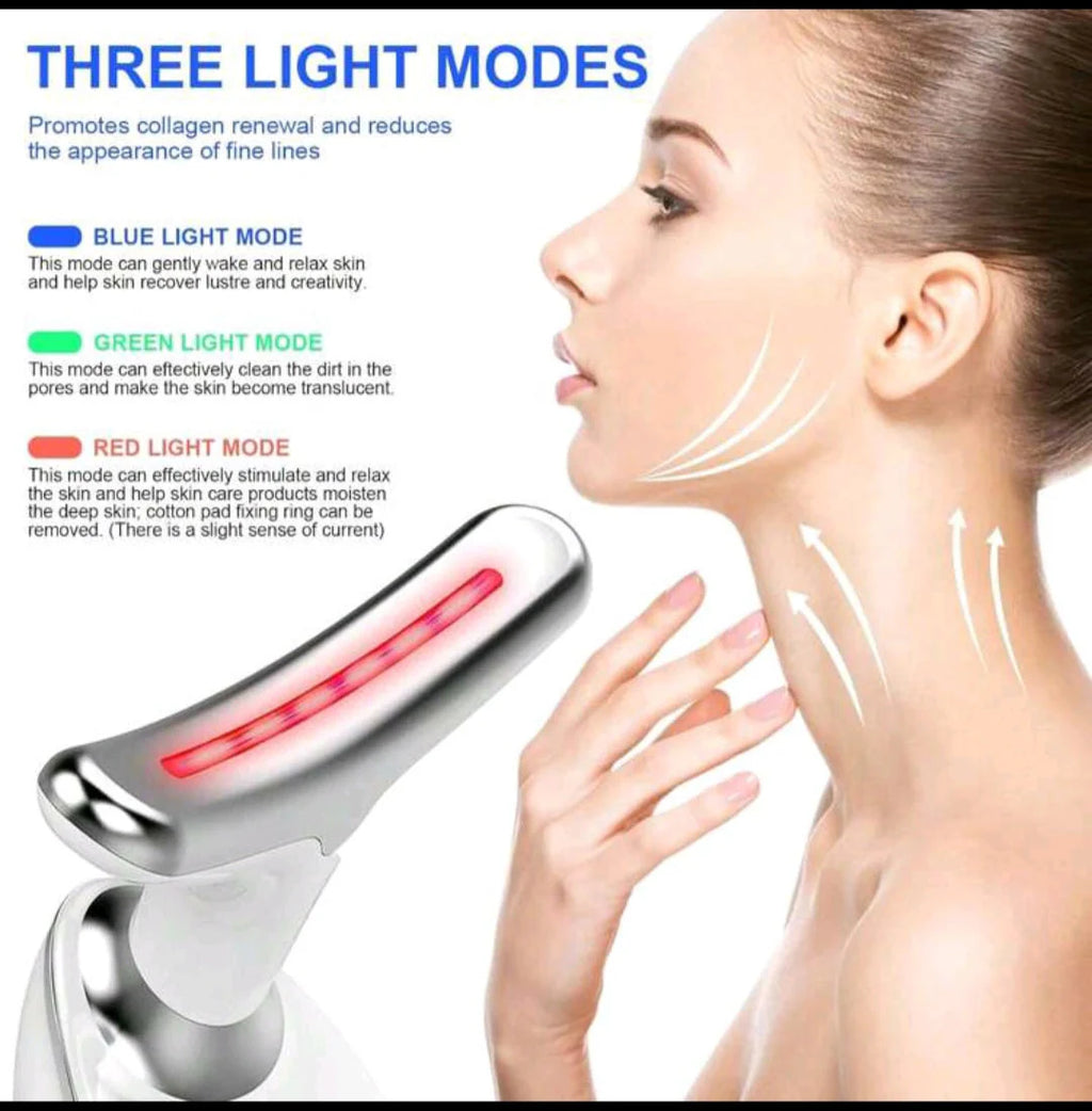 Micro-Current Facial Massager Handset (Rechargeable)